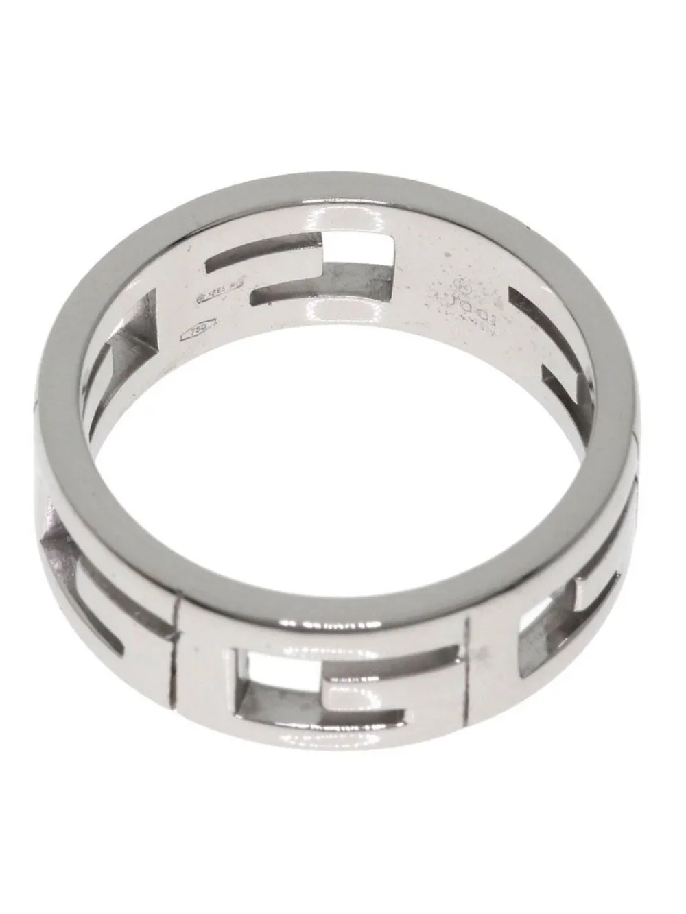 Gucci Multi Pull Ring 18k White Gold